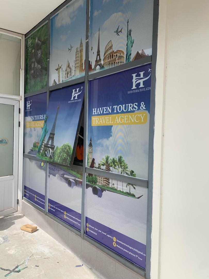 Large Format Window Signage